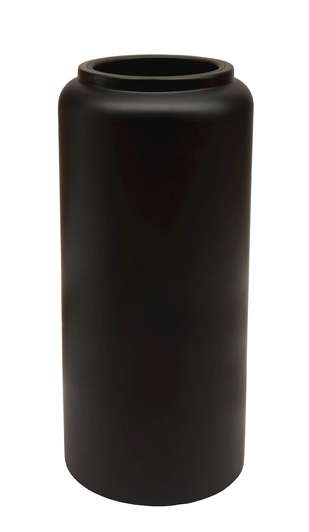 Pot Horsens M noir Ø37 x H80 cm