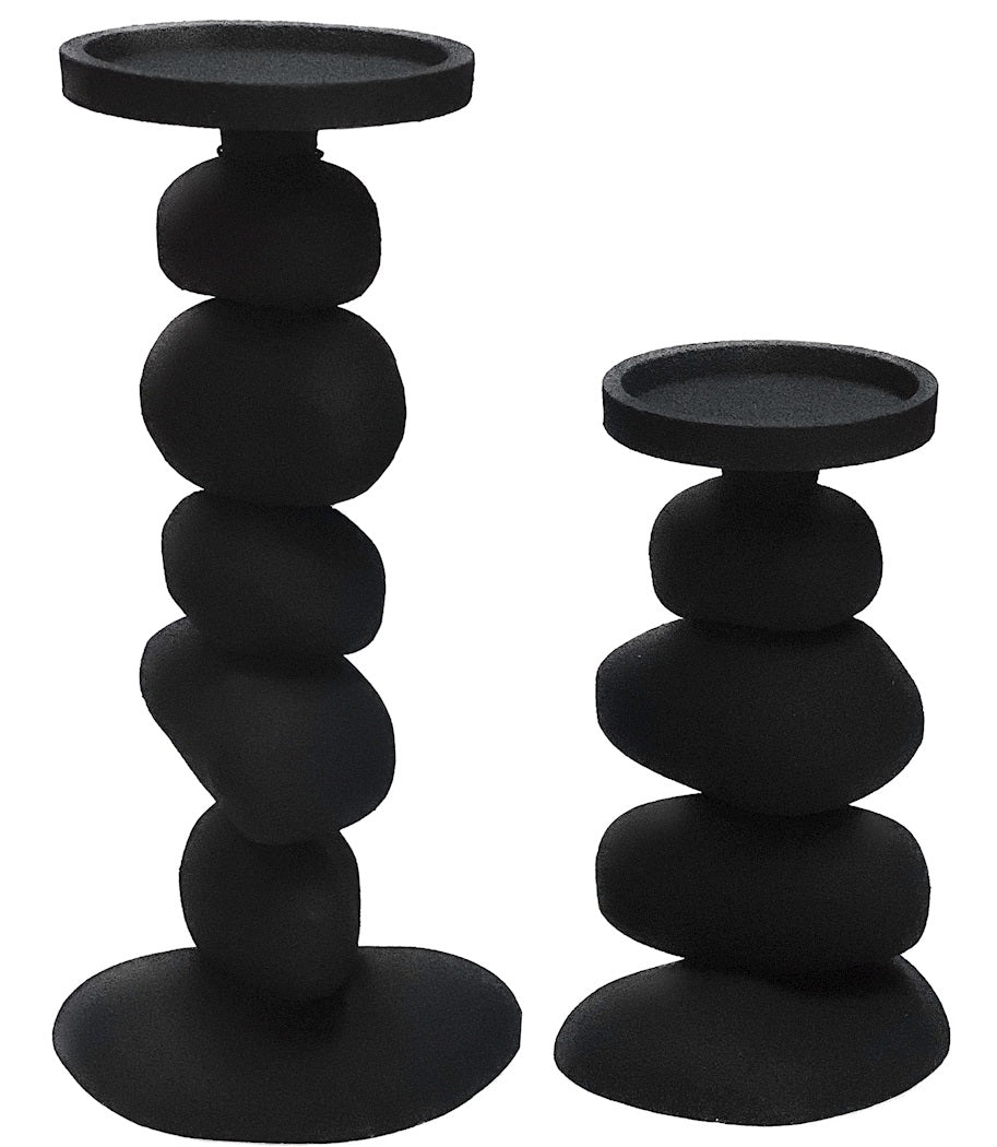 Kaarshouder Carepa black L17/15 x B13/11 x H31/20 cm