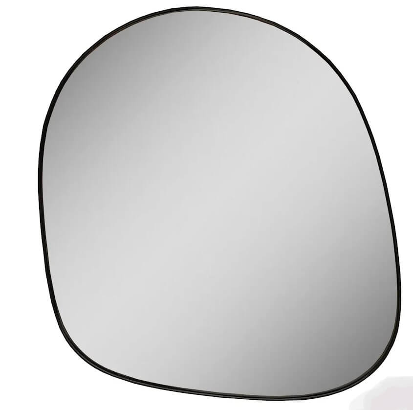 A symmetrische Spiegels Zwart