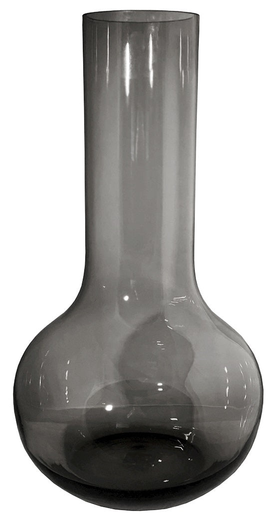 Vaas Seim L grey Ø28 x H50 cm