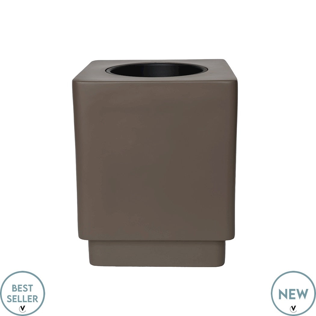 Pot Pattaya taupe Ø38 x H46 cm