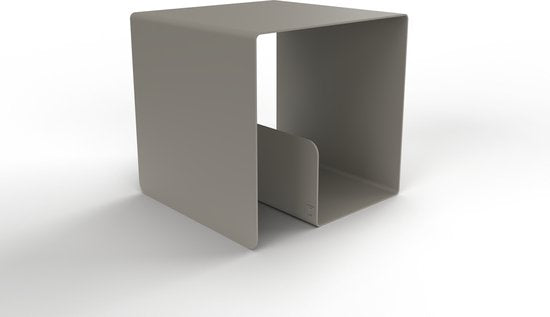 Steellish Glide Mini Bijzettafel Steengrijs