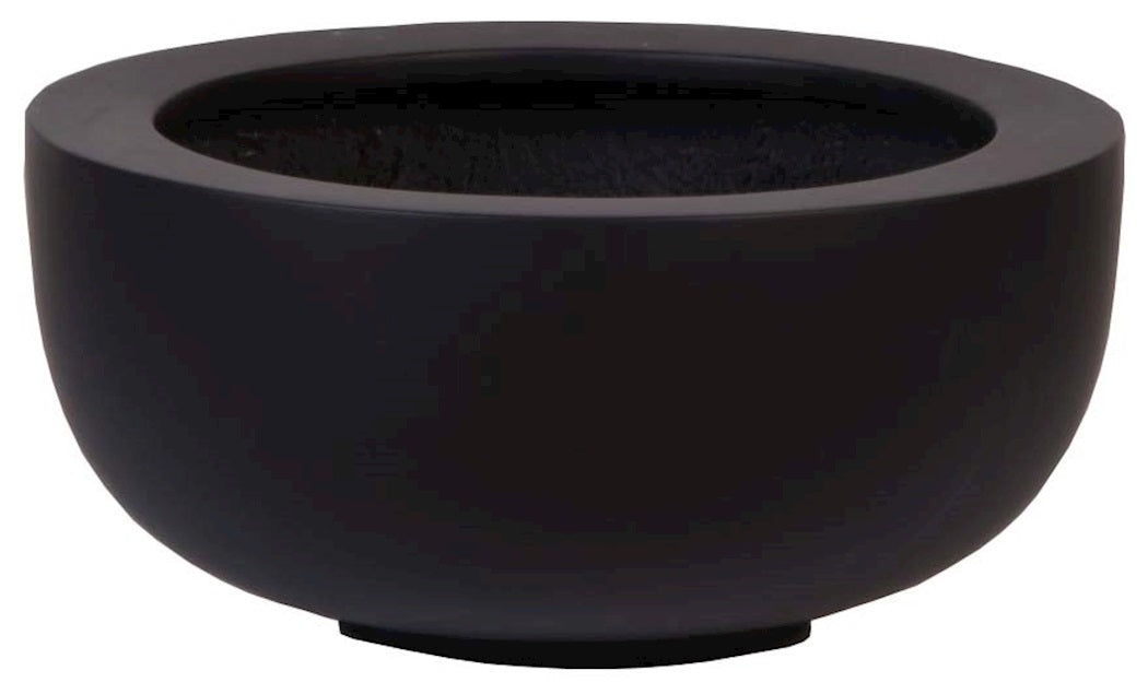 Pot Ducos S 2 stuks Ø33 x H15 cm Black 1