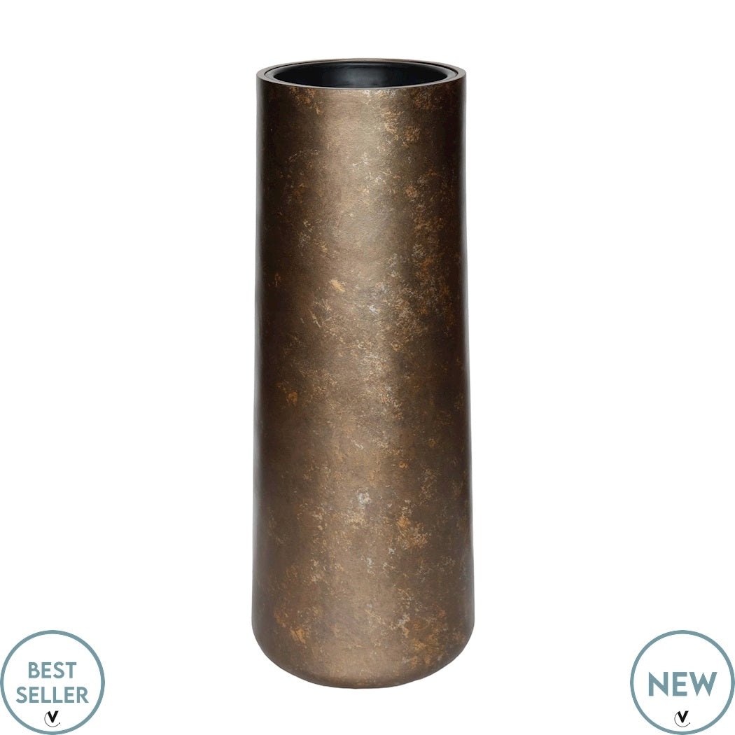 Pot Bangkok dark rustic Ø38 x H100 cm (Dark rustic Ø38 x H100 cm)