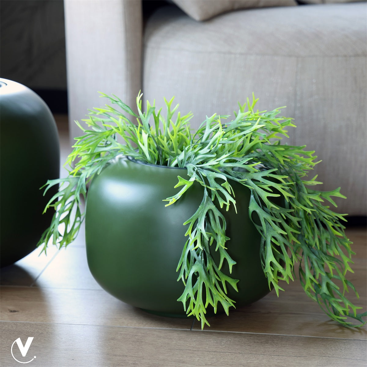 Pot Phuket green Ø34,5 x H26 cm (Green Ø34)