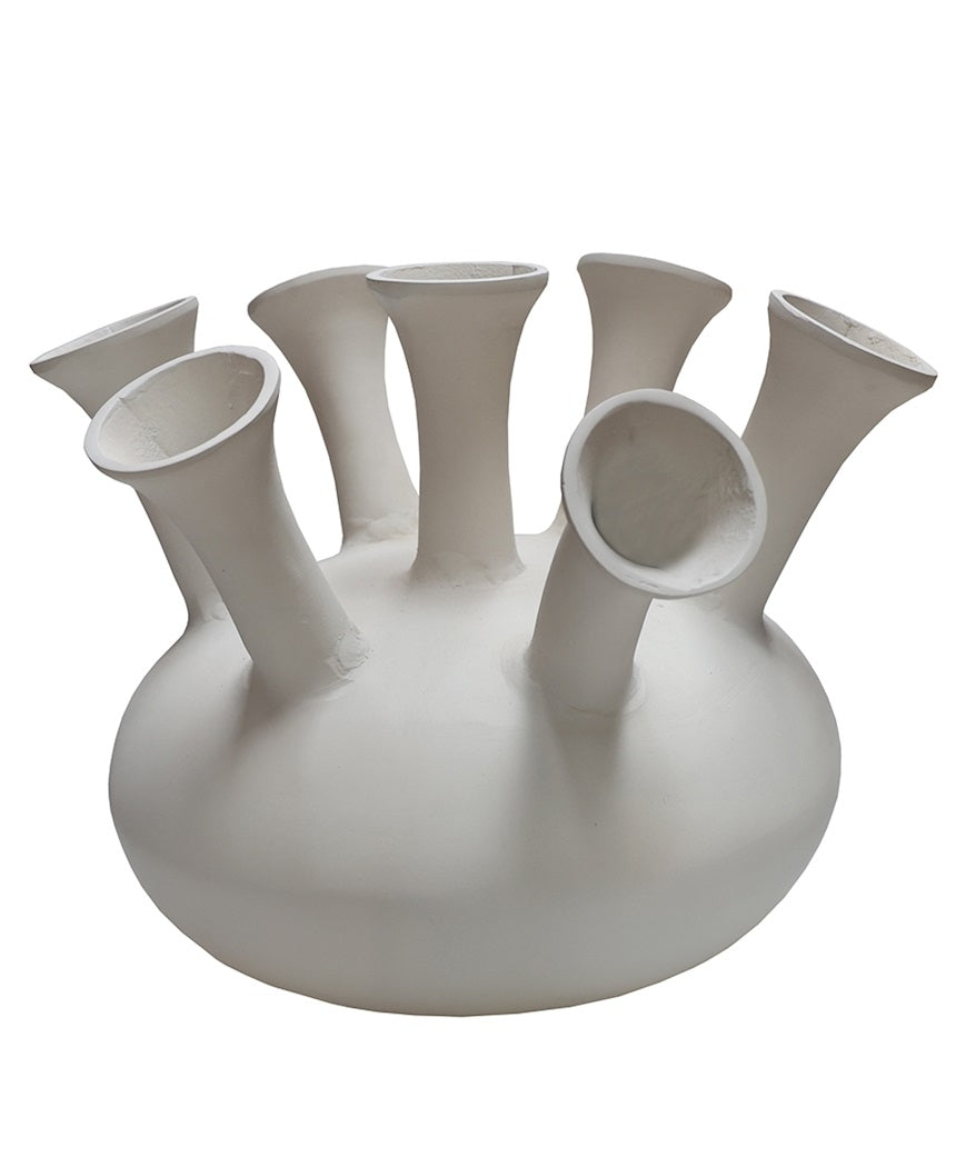 Vaas Amsterdam ivory Ø43 x H33 cm - Verwachte binnenkomst nog niet bekend (Ivory Ø43 x H33 cm)