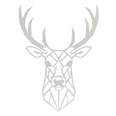 Wanddecoratie Edelhert