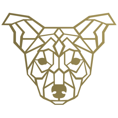 Wanddecoratie Hond
