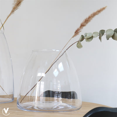 Vaas Travo L transparent Ø32 x H29 cm