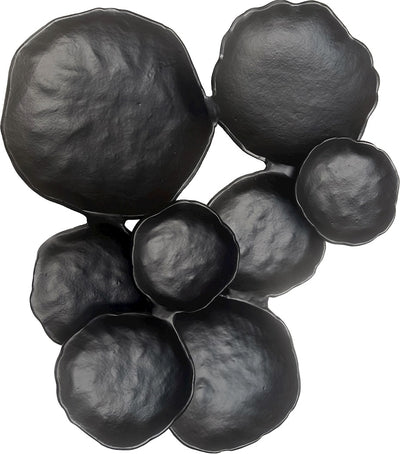 Déco Tunja noir L50 x l5 x H43 cm