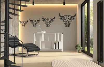 Wanddecoratie Stier
