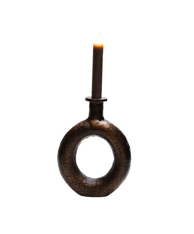 Kaarshouder Rocha S L16 x B4 x H21 cm Bronze 1