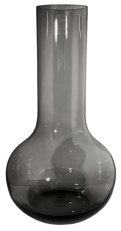 Vaas Seim L grey Ø28 x H50 cm