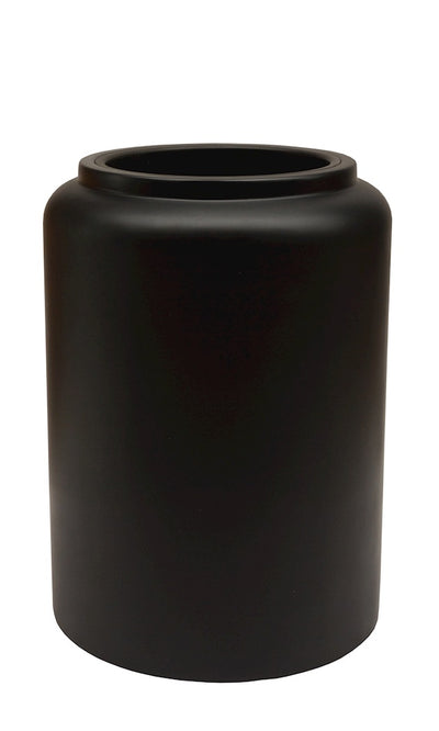 Pot Horsens rough S Ø37 x H50 cm Black 1
