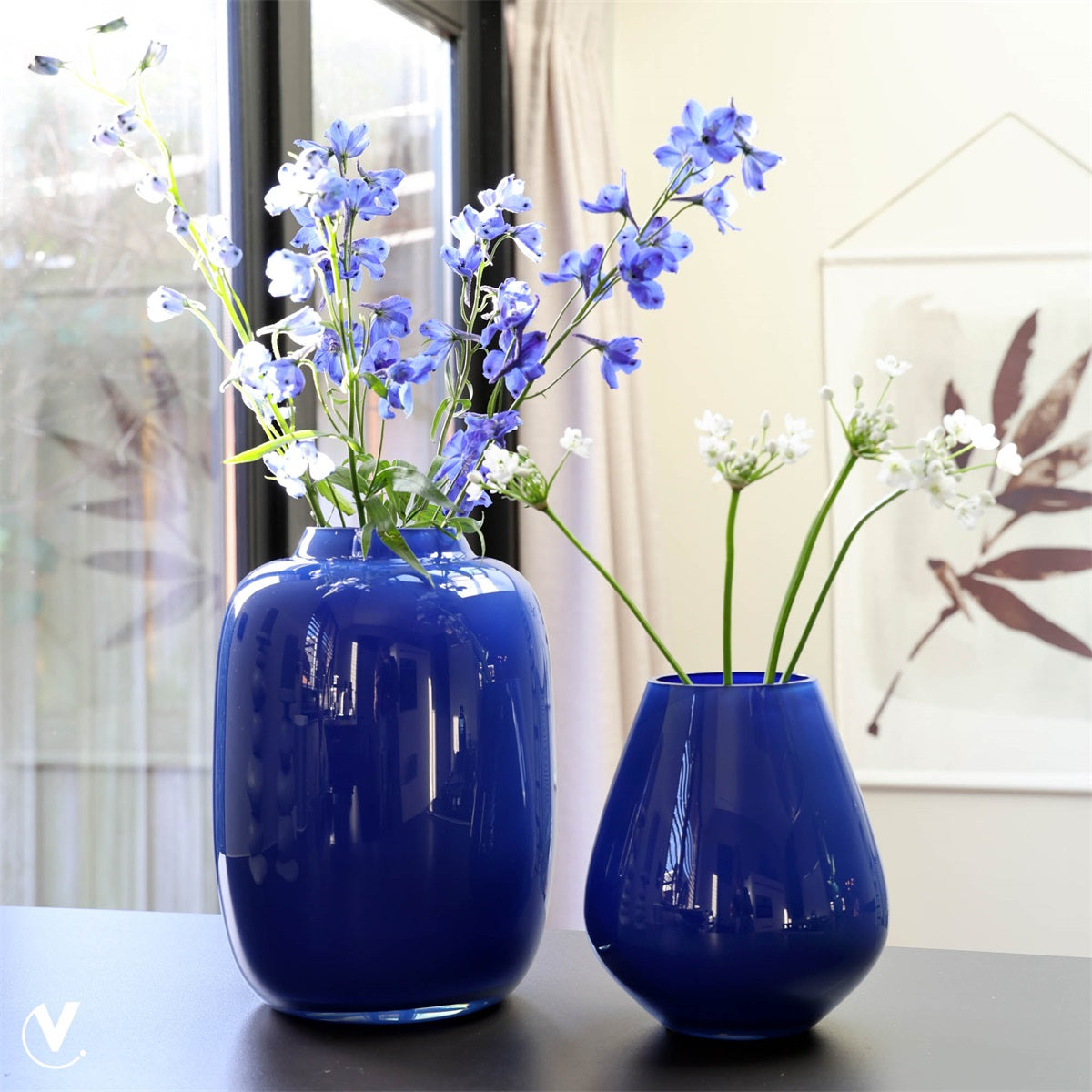 Vaas Tasman S Ø18 x H20 cm Bright Blue 2