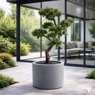 Pot Maine L Ø60 x H45 cm Grey 2