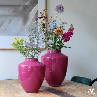 Vaas Tugela M sand - Verwachte binnenkomst eind April Ø28 x H35 cm Mauve 2