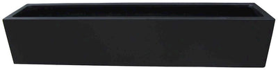 Pot Amazone L L100 x B30 x H30 cm Black 1