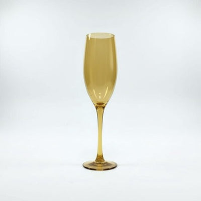 Vino – luxe vaas van amberglas Goud