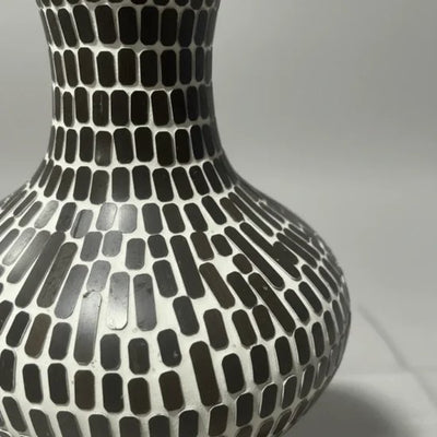 Vaas Mosa Bamboe design vaas in zwart en wit
