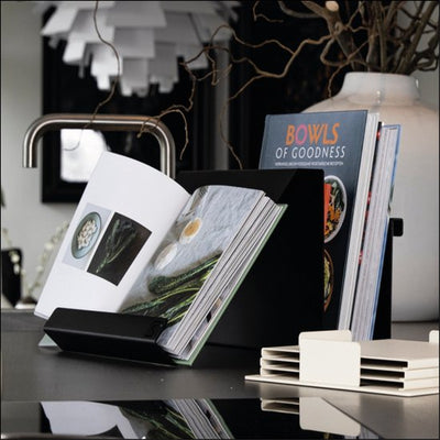 Steellish Kitchen butler Kookboekhouder Zwart
