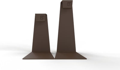 Kandelaar Mono Set van 2 Bruin
