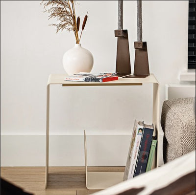 Steellish Glide Mini Bijzettafel Zwart