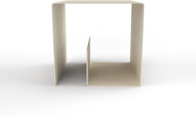 Steellish Glide Mini Bijzettafel Parelwit