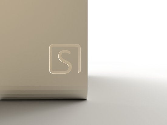 Steellish Glide Mini Bijzettafel Parelwit