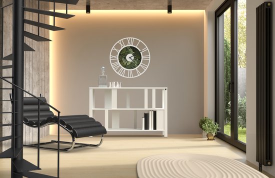 MOS Klok Medium Wit