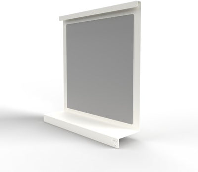 Steellish Spiegel Murano Wit