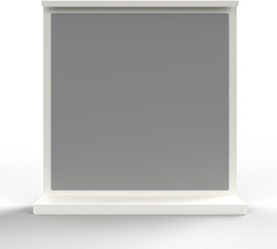 Steellish Spiegel Murano Wit
