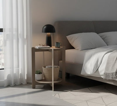 Bijzettafel Solis Taupe