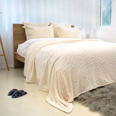 Cozy Bliss Luxe Pluche Throw Deken