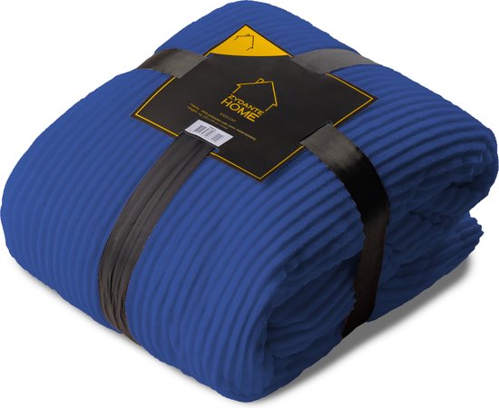 Kids Cap Deken Corduroy Rib Marineblauw