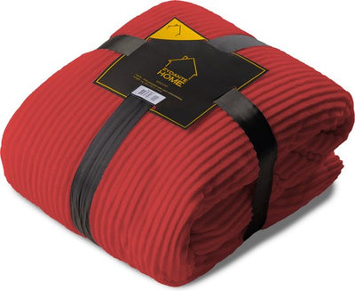 Kids Cap Deken Corduroy Rib Bordeaux