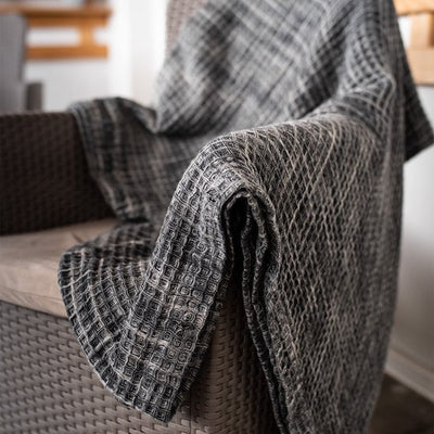 1+1 GRATIS - Flanellen Wasbare Deken Waffle Plaid