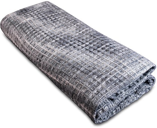 1+1 GRATIS - Flanellen Wasbare Deken Waffle Plaid