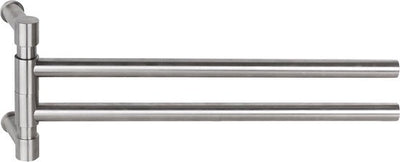 Draaibare handdoekstang by Piet Boon PB450 mat roestvast staal AISI 316 - 45cm RVS