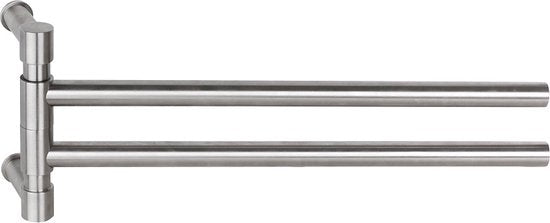 Draaibare handdoekstang by Piet Boon PB450 mat roestvast staal AISI 316 - 45cm RVS