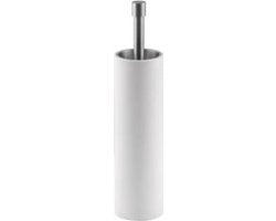 Toiletborstel Piet Boon PB302 vrijstaand mat roestvast staal AISI 316/wit Corian®