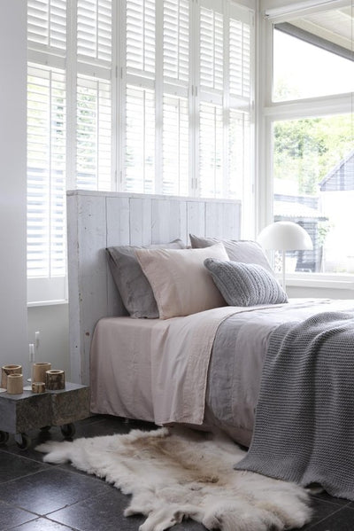 Bedsprei - Plaid Devon Grijs