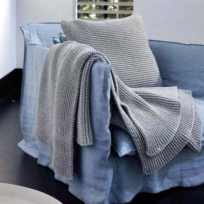 Bedsprei - Plaid Devon Grijs
