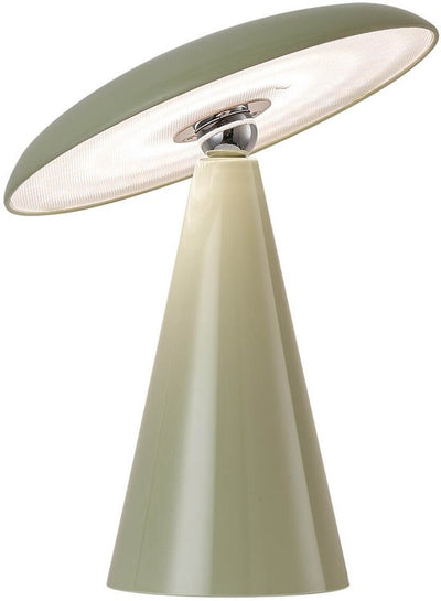 Tafellamp Mush LED - Glans Groengrijs