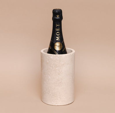 Marmer Wijnkoeler Beige