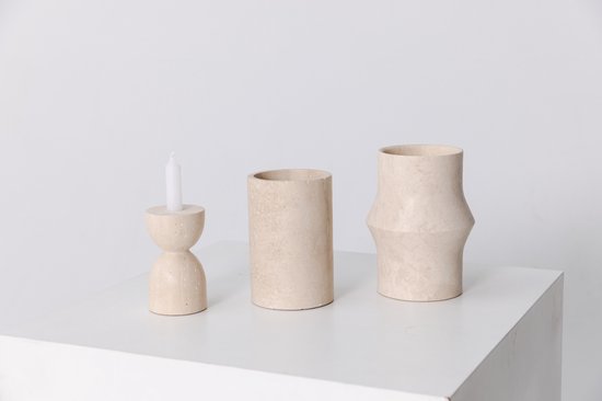 Marmer Wijnkoeler Beige