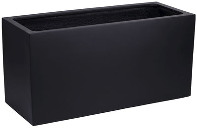 Pot Indiana L80 x B30 x H40 cm Black 1