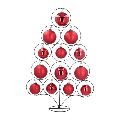 Kerstboom op voet