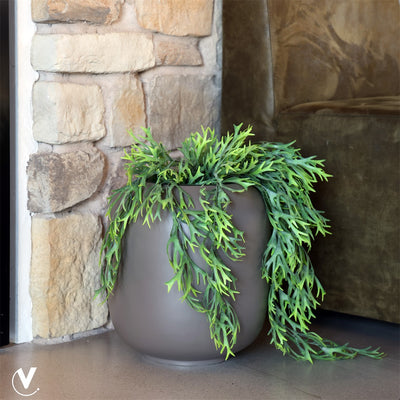Pot Lampang taupe Ø33 x H36,5 cm  (Taupe Ø33 x H36)
