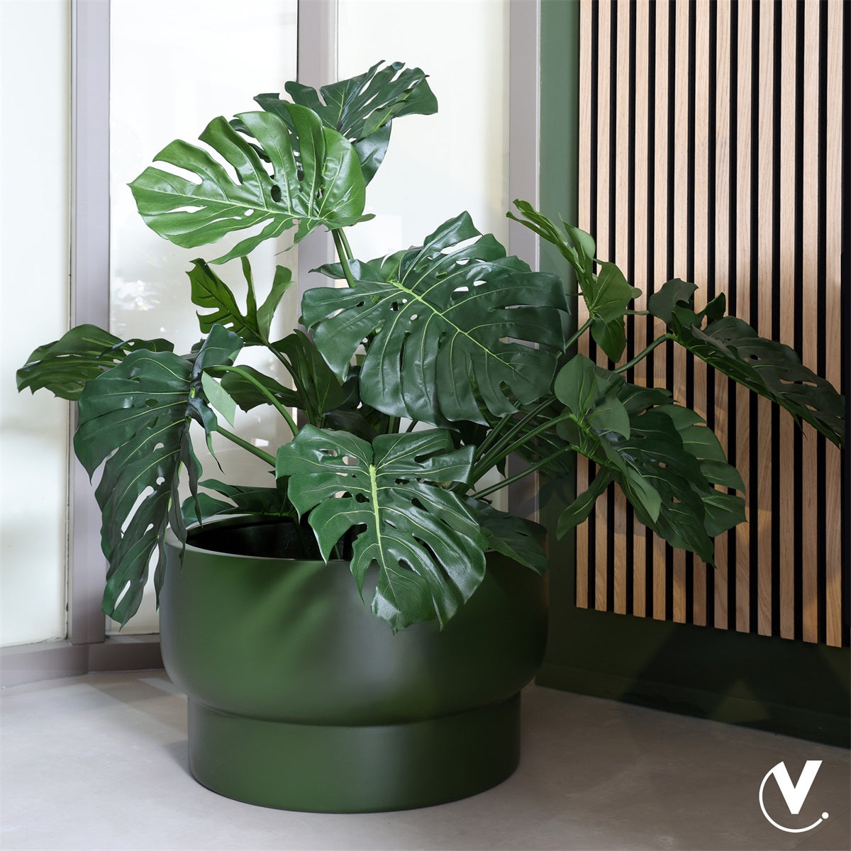 Pot Nyborg L green Ø70 x H40 cm (Green Ø70 x H40 cm)